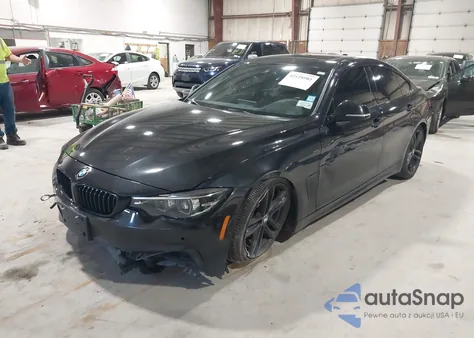 2019 BMW 440I Gran Coupe xDrive from USA, damaged, VIN WBA4J7C57KBM75468